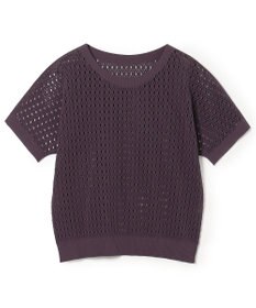 Chacott Chacott BALANCE【ノーソイングニット】メッシュニット半袖プルオーバー