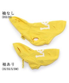 PET PARADISE 犬の服 犬 服 秋冬 Ｌｅｅ パーカー 【小型犬】 白 ロゴ レッド イエロー