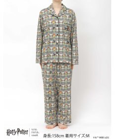 une nana cool 【ハリー・ポッターコラボ】【綿100%】開襟パジャマ
