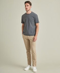 GOTAIRIKU 仕事で着られるTシャツ【サラサラ/よれにくい/透けにくい】キレイめ 鹿の子 ビズTシャツ