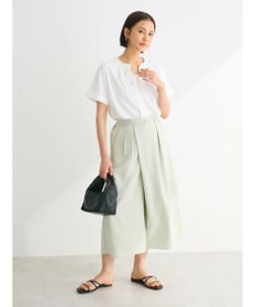 Green Parks 接触冷感　ベルト付ガウチョパンツ