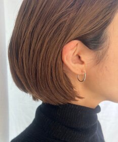 yoaa シルバー925　ラインピアス