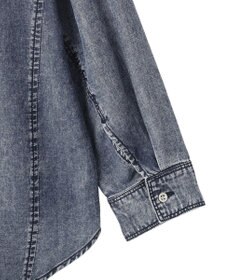 YECCA VECCA 【販売なし】バイオ加工ウ゛ィンテージデニムシャツ
