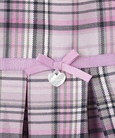 ANY KIDS チェック ジャンパースカート