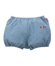 MIKI HOUSE HOT BISCUITS 【70-90cm】ダンガリー素材 ブルマ