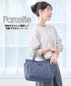 ROOTOTE 3673【仕切り+自立+撥水】LT.デリ.パルーティ.キルト-D