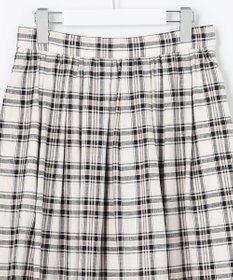 J.PRESS LADIES 【洗える】BEZ Cリネンマドラス スカート