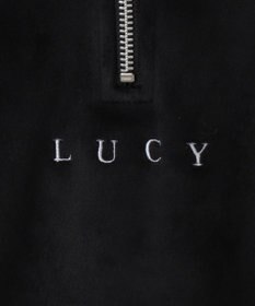 WEGO 【ユニセックス着用ITEM】マイクロシャギーワンポイントハーフZIPプルオーバー