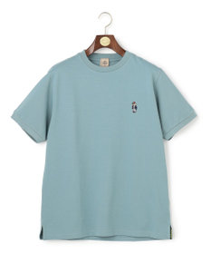 J.PRESS MEN 新デザイン【BULLDOG BOY】カノコレジメン クルーネック Tシャツ