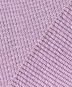 ANY SIS 【洗える】ネックポイントリブ ニット