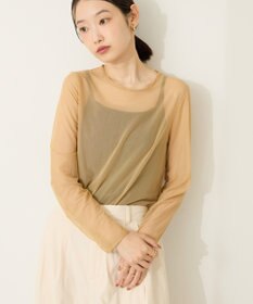 AMERICAN HOLIC 【２点セット】チュールキャミレイヤードトップス