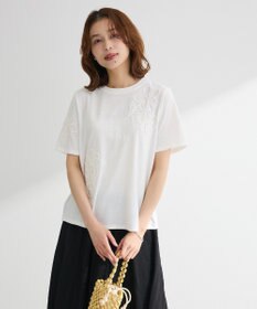 Green Parks ・ＳＵＧＡＲ　ＳＰＯＯＮ　コード刺繍ＴＥＥ