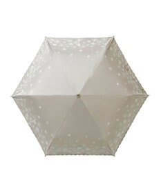 MOONBAT 【一級遮光/晴雨兼用日傘】ランバン オン ブルー (LANVIN en Blue)  折りたたみ日傘 フラワーグリッター