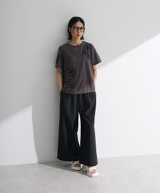 Green Parks ・ＳＵＧＡＲ　ＳＰＯＯＮ　コード刺繍ＴＥＥ