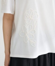 Green Parks ・ＳＵＧＡＲ　ＳＰＯＯＮ　コード刺繍ＴＥＥ