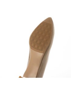 MODE ET JACOMO <carino>【レイン対応】エナメルプレーンパンプス