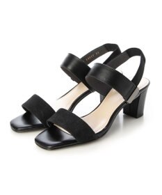 Riz raffinee <Riz raffinee>金具付きスクエアトゥサンダル