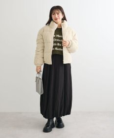 Green Parks ブークレロゴニットチュニック