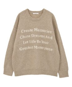 Green Parks ブークレロゴニットチュニック