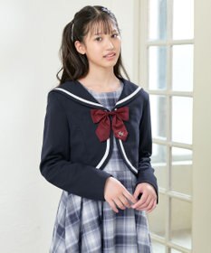 ANY KIDS ジャケット付き チェック ワンピース