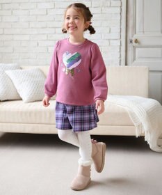 ANY KIDS 裏シャギーミラクルスパンコールトレーナー