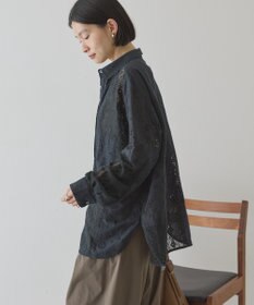 AMERICAN HOLIC レースパッチワークシャツ