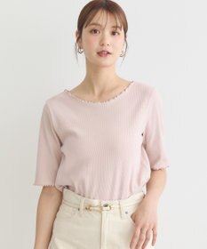 earth music&ecology リブメロープルオーバー