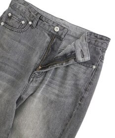 YECCA VECCA ルーズストレートデニムパンツ