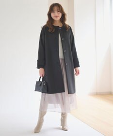 Feroux 【洗える】ニット×フレアスカート セットアップ