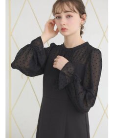 earth music&ecology シアードットドッキングワンピース