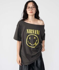 WEGO NIRVANA別注オフショルビッグT