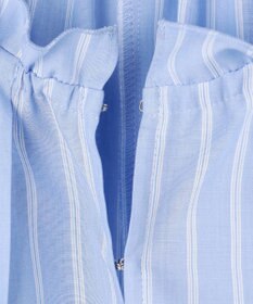 自由区 S リヨセルポプリンフリル ブラウス