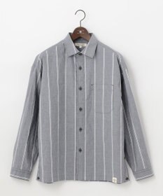 JOSEPH ABBOUD MOUNTAIN 【SPACE／UNISEX】JOE COTTONワイドストライプ シャツ