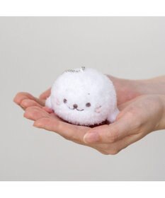 Mother garden しろたん ふわふわキーホルダー 《白》 単品