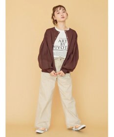 AMERICAN HOLIC エコカルットクルーネックカーディガン