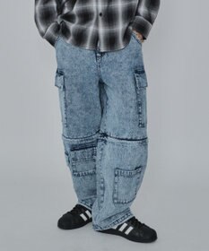 WEGO 2WAYマルチデニムカーゴパンツ