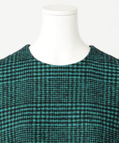 23区 S 【R(アール)】MANTECOツイード ペプラムワンピース