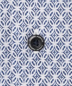 JOSEPH ABBOUD 【キングサイズ・オーガニックコットン・日本素材】ジオメトリックパターンプリントシャツ　26SSモデル