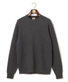 J.PRESS MEN 温かさと軽さの快適素材【ストレッチ / イージーケア】【FLEX YARN】片畔クルーネック ニット