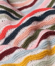 Paul Smith ウェーブストライプ 半袖ニット