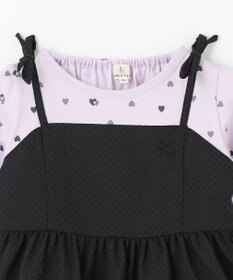 組曲 KIDS 【90-100㎝】ビスチェ＆ハートコンビ チュニック