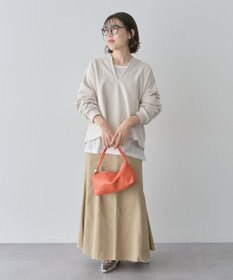 Green Parks ＳＥＴ２点　深Ｖネック裏毛＋プルオーバー