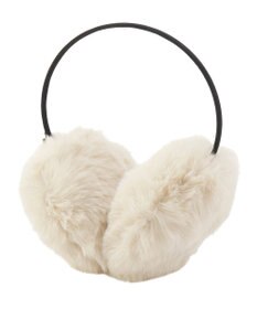 MOONBAT 【FUDGE11月号掲載】PAUL & JOE ACCESSOIRES ネコチャーム付フェイクファーイヤマフ（細アーム）