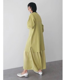 Green Parks ＳＥＴ２点　ニットチュニック＋キャミワンピース