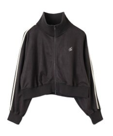 WEGO スエードポンチクロップドトラックジャケット