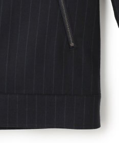 JOSEPH HOMME SAXONY PINSTRIPE ZIP UP JACKET