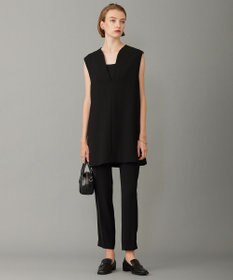 ICB L 【WEB限定カラーあり・洗える】 ライトダブルクロス べスト