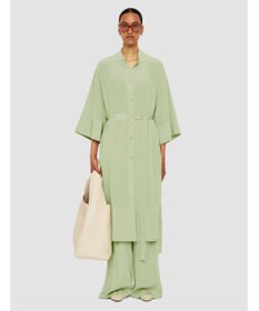 JOSEPH クレープ ド ソワ　ミディドレス