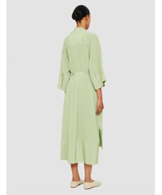 JOSEPH クレープ ド ソワ　ミディドレス