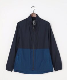 JOSEPH ABBOUD MOUNTAIN 【軽量/ECO撥水/ポケッタブル】ナイロンフライリップ ブルゾン